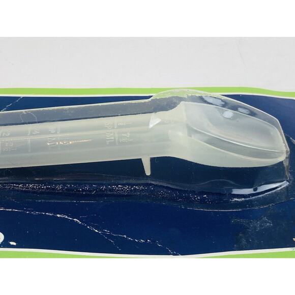 Vintage Tommee Tippee Baby Child Medicine Spoon 2 TSP 1981 Made In USA RARE!! - Picture 5 of 10